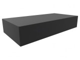 Carcasă oțel neagră 203x406x76mm