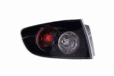 Stop spate lampa Mazda 3 Sedan 04.2006-07.2009 TYC partea Stanga exterioara, semnalizare alba, reflector fumuriu, fara suport becuri