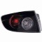 Stop spate lampa Mazda 3 Sedan 04.2006-07.2009 TYC partea Dreapta exterioara, semnalizare alba, reflector fumuriu, fara suport becuri