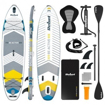 Placa gonflabila stand up paddle sup rebel active
