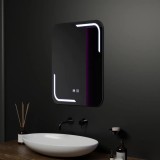 Oglinda LED Rectangulara, 50x70cm, Touch Ulrich, Sistem Dezaburire, Dimabila ModernLight Concept