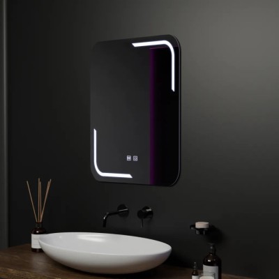 Oglinda LED Rectangulara, 50x70cm, Touch Ulrich, Sistem Dezaburire, Dimabila ModernLight Concept foto