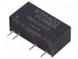 Convertor DC/DC 1W TRACO POWER 21,6-26,4VDC la 12VDC 80mA