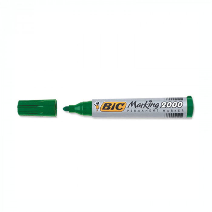 Marker permanent Bic 2000 verde