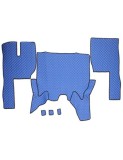Set Covorase Piele Ecologica Truck Umbrella Pentru Volvo Euro 6 Cutie Automata, Albastru
