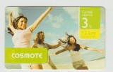 bnk card Romania - Cosmote Girls On Beach 3 euro - Col:RO-COS-REF-0001-091128