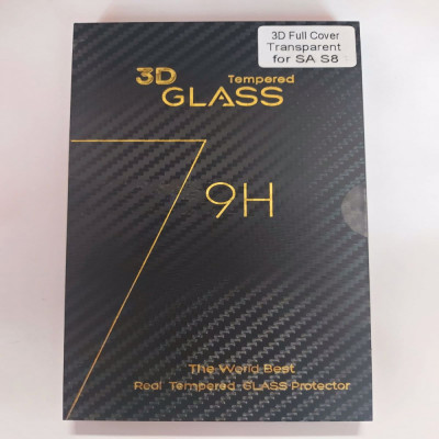 Folie sticla Samsung S8 3D FULL COVER TRANSPARENT foto