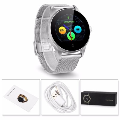 Smartwatch Bluetooth 4.0, 18 functii, apel, iOS Android, curea metalica, Sovogue, RESIGILAT foto