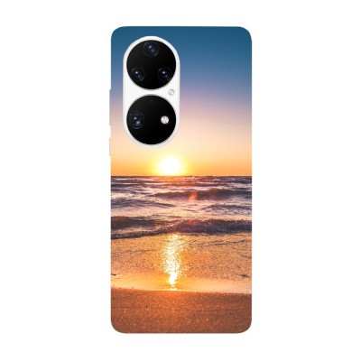Husa compatibila cu Huawei Nova Y70 model North Devon beach, Silicon, TPU, Viceversa foto