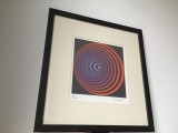 Cumpara ieftin Victor Vasarely, Serigrafie numerotata 12/100 semnată &icirc;nrămată