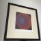 Victor Vasarely, Serigrafie numerotata 12/100 semnată &icirc;nrămată
