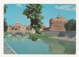 IT2-Carte Postala-ITALIA - Roma, Castel S. Angelo ,circulata 1976
