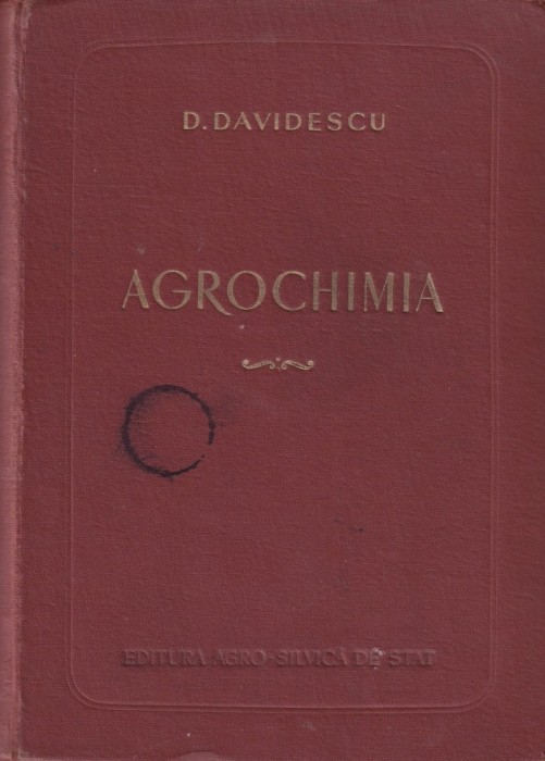 David Davidescu - Agrochimia
