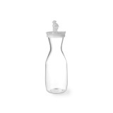 Carafa 1 litru, cu capac, din plastic SAN, 92x(H)245 mm, Hendi