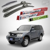 Cumpara ieftin Ștergătoare Mitsubishi Montero, Pajero III (V60, V70) 2000-2006 | Set Față și Spate Flat &ndash; TeamCar&reg;