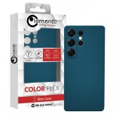 Lemontti Husa Silicon Silky Samsung Galaxy S25 Ultra Albastru