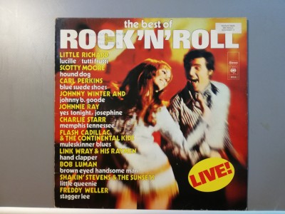 The Best of Rock&amp;rsquo;N&amp;rsquo;Roll &amp;ndash; Selectiuni (1973/CBS/Holland) - Vinil/Vinyl/Impecabil foto
