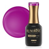 Cumpara ieftin Rubber Base LUXORISE Neon City Collection - Violet 15ml