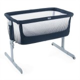 Patut atasabil pentru bebelusi Chicco Next2Me Air, 0 luni+, India Ink