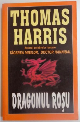 DRAGONUL ROSU de THOMAS HARRIS , 1981 foto