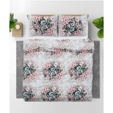 Lenjerie dubla 100% bumbac,4 piese, Vera