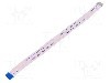 Banda FFC, 16 pini, lungime 152mm, seria {{Seria producatorului}}, GCT - 05-16-D-0152-A-4-06-4-G