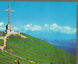 CPI B14160 CARTE POSTALA - MUNTII BUCEGI. CRUCEA DE PE CARAIMAN, Circulata, Fotografie