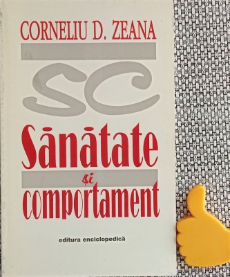 Sanatate si comportament Corneliu D. Zeana foto