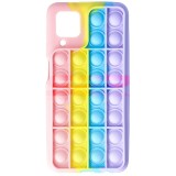 Husa Silicon Pop IT Bubble Rainbow Samsung Galaxy A12
