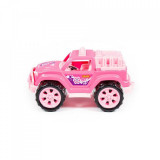 Jeep roz - Legion, 38,5x22,5x20 cm, 5-7 ani, 3-5 ani, Fete