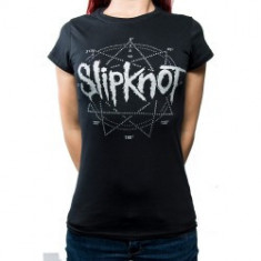 Tricou Dama Slipknot: Logo Star foto