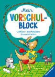 Ravensburger Mein Vorschul-Block - Zahlen, Buchstaben, Konzentration - R&auml;tselspa&szlig; f&uuml;r Vorschulkinder ab 5 Jahren - Vorbereitung auf Schule