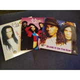 PACK 3 Discuri Vinyl, 12&quot;, Maxi-Single, 45 RPM - Milli Vanilli (VG++ si EX !)
