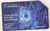 bnk card Cartele telefonice - Lithuania - URMET - banci - Snoras Bankas - Col:LT-LTV-M028
