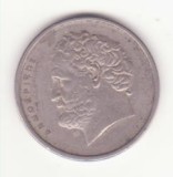 Grecia 10 drachme 1976 - Democritus .