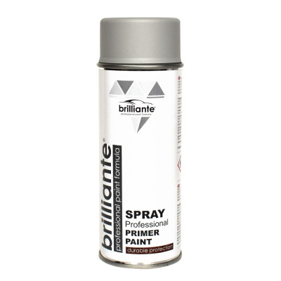 Spray Grund Brilliante, Gri, 400ml foto