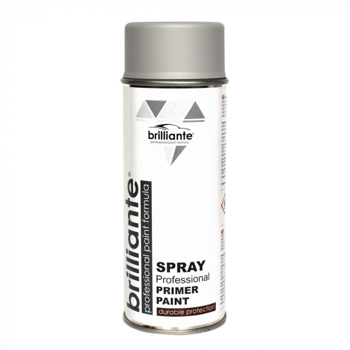 Spray Grund Brilliante, Gri, 400ml