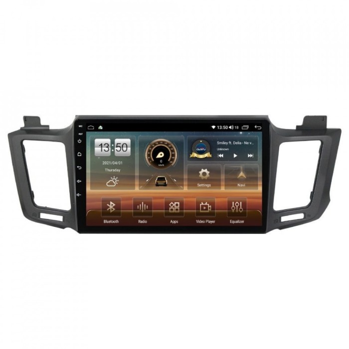 Navigatie dedicata cu Android Toyota Rav4 IV 2013 - 2018, 6GB RAM, Radio GPS