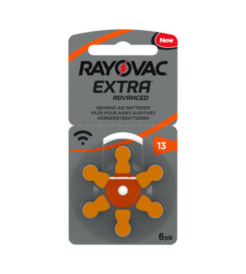 Rayovac Extra Advanced 13 MF baterii aparate auditive-Conținutul pachetului 1x Blister foto