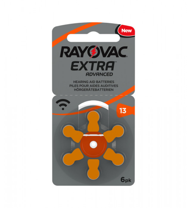 Rayovac Extra Advanced 13 MF baterii aparate auditive-Conținutul pachetului 1x Blister