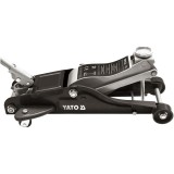 Yato YT-1720 - Cric auto hidraulic tip crocodil 359 mm 2 T roti de transport
