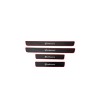 Set 4 ornamente protectie praguri din cauciuc compatibil Logan III Cod: PRGC001LG Automotive TrustedCars, Oem