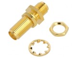 Adaptor SMA Tată-Mamă Reverse 50&Omega; PTFE Aurit