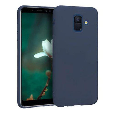 Husa telefon Plastic Samsung Galaxy A6 2018 a600 liquid dark blue foto