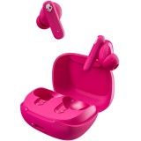Casti In-Ear Skullcandy Smoking Buds, True wireless, Bluetooth, Autonomie 20 ore, IPX4, Pink