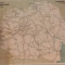 Harta de perete Caile Ferate Romane 1940