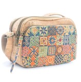 Cumpara ieftin Geanta dama din pluta dubla Geometry