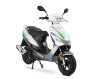 Scuter Barton Galactic 50cc, culoare alb/verde Cod Produs: MX_NEW MXGALACTIC50AV