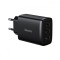 Incarcator de priza 3 x USB Baseus, 17W, negru, CCXJ020101