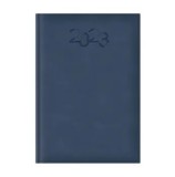 Agenda Dakota A5, datata, hartie ivory, coperta gri